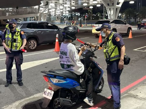 高雄市警局推動酒駕零容忍政策，堅持無限期執法