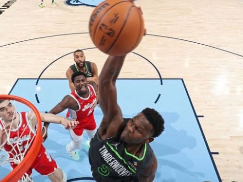 灰狼強勢擊敗灰熊，季後賽席位爭奪戰激烈進行