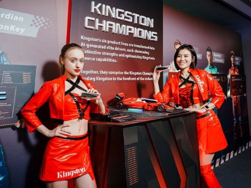Kingston 展現賽車主題於 COMPUTEX 2024，強調高性能儲存產品