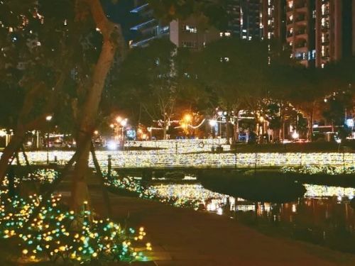 東興圳光藝節點燈 閃耀到春節後