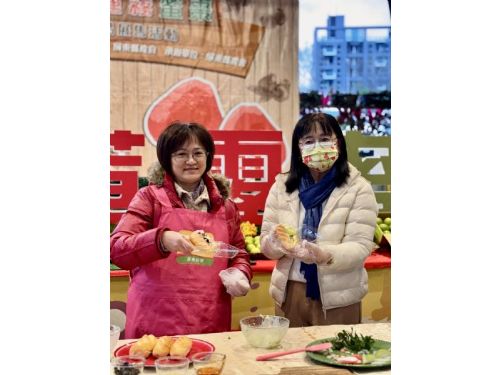 屏東農產品亮相台北希望廣場，展售活動迎接金蛇年