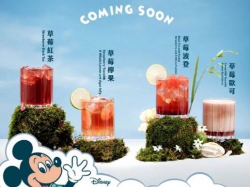 「可不可 x 迪士尼米奇」新推4款草莓新品、8款聯名杯身及2種杯膜 隨杯贈「迪士尼年曆卡」 還有實用周邊要買爆