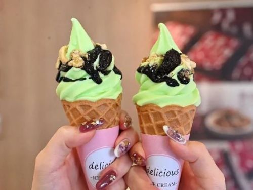 超特別！ 水果霜淇淋加「芝麻醬」你吃過嗎？ 霜淇淋還買1送1 天天換口味