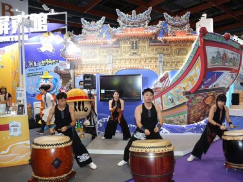 屏東迎王平安祭典亮相台北國際觀光博覽會