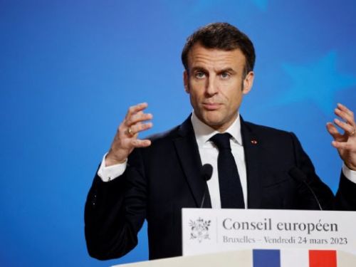 馬克龍談4月與馮德萊恩一同訪華：敦促中國向俄羅斯施壓