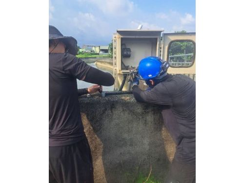 完善新園抽水站智慧監控系統，提升汛期防洪管理能力