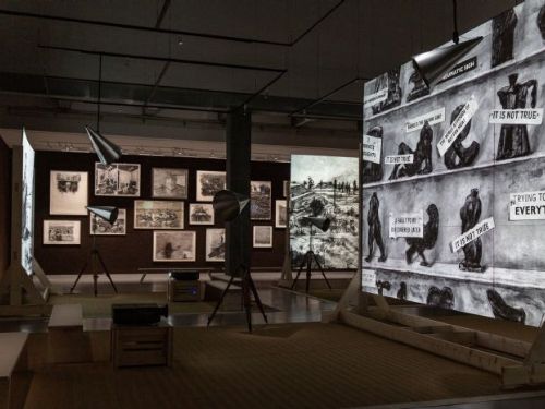 威廉．肯特里奇北美館展：40年創作軌跡，90件作品重現！