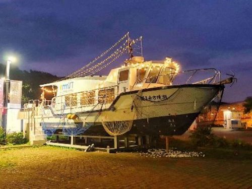 「潮境方舟1號」迎龍年！海科館新春快閃活動，媽祖登船祈福點燈