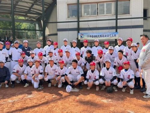 臺日國中生棒球親善交流賽 熱烈展開