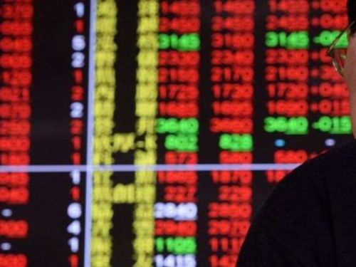 台股開盤大跌，台積電下挫5元引領指數下滑150點以上