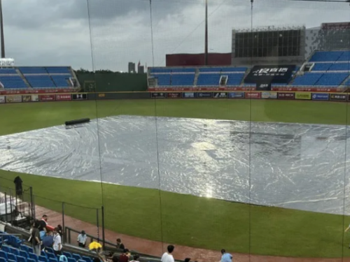 突如其來的大雨！桃園球場宣佈延期，猿象之戰推遲至30日