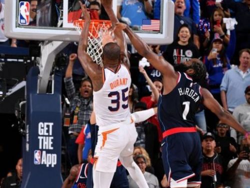 Intuit Dome揭幕戰驚險激戰！太陽延長賽險勝快艇，Durant關鍵跳投助力賽季首勝