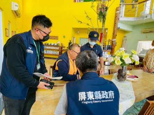 屏東縣政府強化清明連假旅宿業稽查，確保旅客享有公平住宿價格