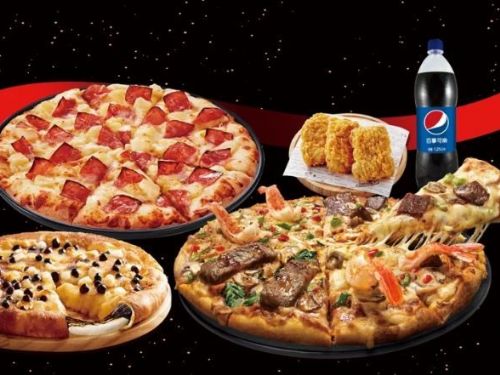 厚切牛排+大蝦！達美樂「重磅牛排海陸四喜披薩」上桌