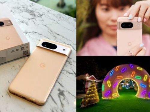 Google Pixel 8手機實測開箱！玫瑰粉色時髦優雅，強大AI輕鬆剔除路人、修出完美照片