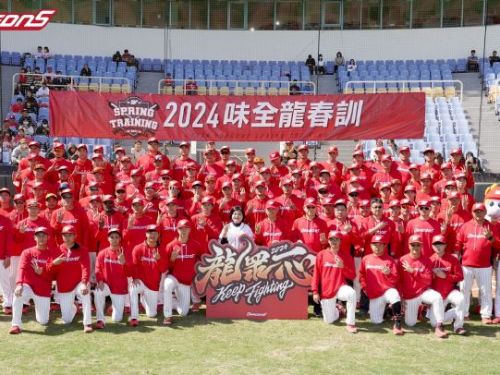 味全龍挑戰2連霸，安排20場自辦熱身賽，5場直播、2場開放球迷
