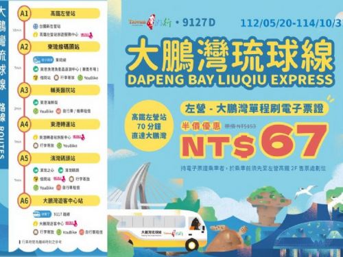 屏東黑鮪魚文化觀光季 【9127D】輕鬆載您到東港，再享公共運輸票價優惠