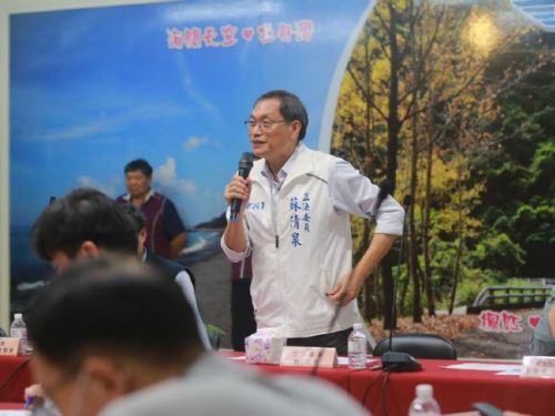 蘇清泉立委積極推動屏南快速道路計畫，親自參與環評促進工程進度