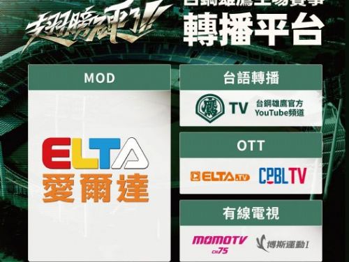 台鋼雄鷹開幕戰盛大登場，攜手愛爾達電視打造精彩賽季！