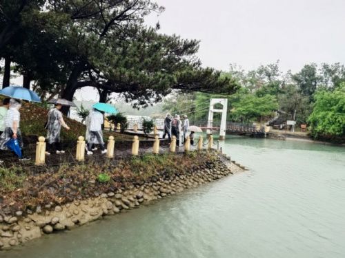 高雄市澄清湖園區步道系統升級，打造低碳永續人本樂活園區