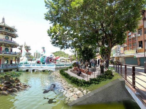 蓮池潭「天空之城」樹景倒數計時，限時拍攝奇特美景