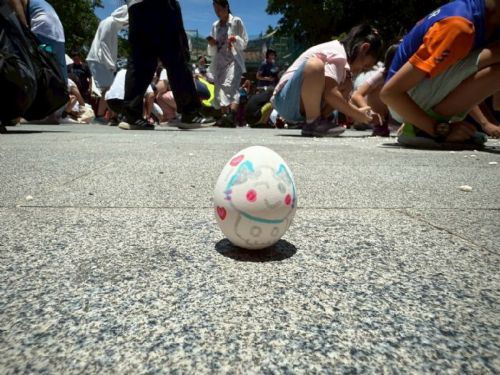 端午立蛋祈福趣　屏東書院百人共迎好運、在地水果也來挑戰！
