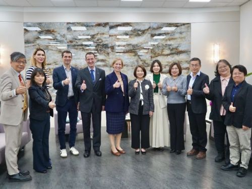 歐洲在臺商務協會首位女性理事長拜會屏縣府，周春米盼深化臺歐合作、共創永續契機