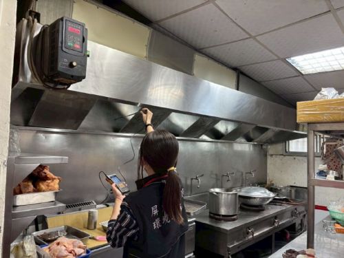 環保局堅定執法，餐飲油煙陳情案下降達51%