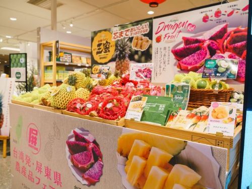 日本朋友不必飛台灣，屏東優質農產進軍日本關西近鐵百貨