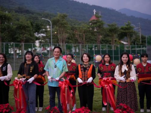 屏東來義高中射箭場啟用，迎接世界原住民族運動會