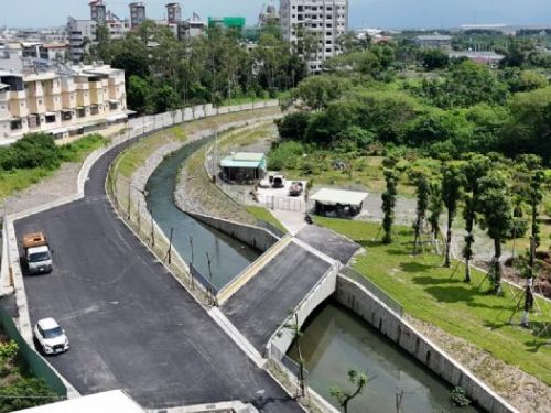 屏東潮州民治溪治水竣工｜防洪、生態、休閒三合一，打造幸福親水新亮點