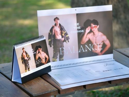 屏東縣政府消防局推出消防形象月曆抽獎活動，邀請民眾支持消防，一起為公共安全加油