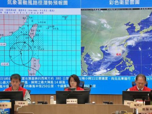 鳳凰颱風逼近，屏東災害應變中心提升一級開設，籲請鄉親做好防颱措施