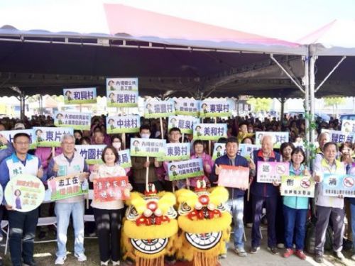 「屏東縣清潔週」總動員，1200名志工掃街大會師