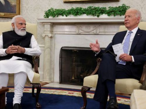 莫迪訪美國大談印度領導地位　拜登超規格禮遇接待雙方各有盤算