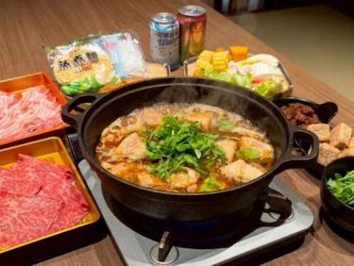 香菜控暴動！六松今苑推出『芋頭香菜鍋』攜手排隊名店方人也鮮奶麻糬打造今夏最強台味聯名