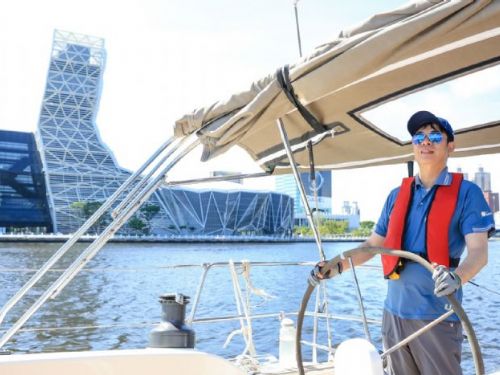 陳其邁號召參與帆船賽事  力挺海洋產業發展  推廣臺灣海洋之美