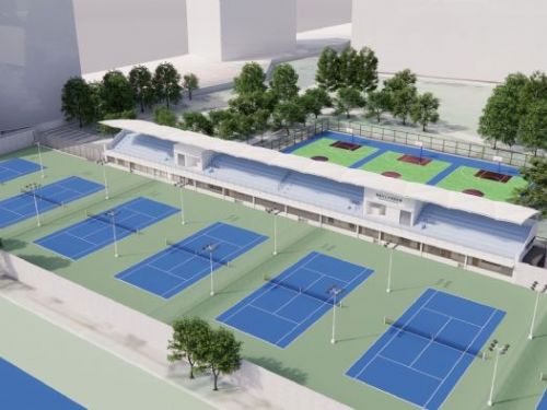 中壢網球場啟動整修重建工程，打造更舒適安全的桃園運動新場域