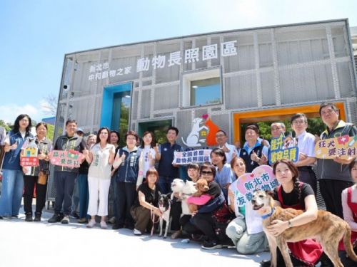 新北中和動物之家升級全國首座動物長照園區，陪伴高齡毛寶貝安心迎向幸福生活
