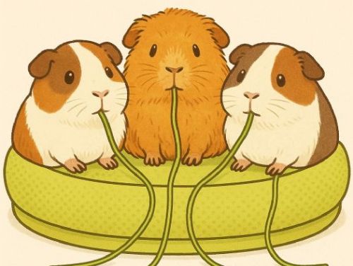 咕嚕咕嚕小毛球集合！天竺鼠新手 × 進階飼主照護講座開課囉～一起成為牠的超級神隊友！