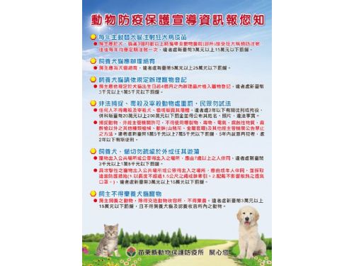 當心愛毛孩的安全，苗栗縣呼籲機車載運寵物要做好防護，幸福出行更安心