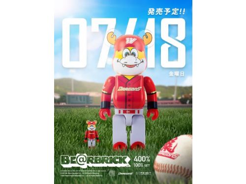 味全龍聯名 BE@RBRICK 打造台灣職棒史上首款潮流藝術公仔