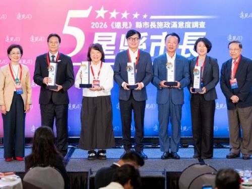 高雄連三年榮獲五星肯定，陳其邁：城市轉型成果屬於每一位市民