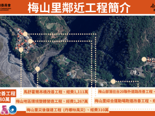 梅山吊橋災後重建動土！布農族八部合音祈福，打造安全、便利又有溫度的部落新地標