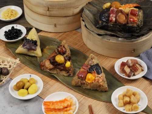 高雄萬豪酒店2026端午獻禮，早鳥95折開跑，皇豪中餐廳雙款廣式粽禮，鮑魚干貝入饌海味豐盈