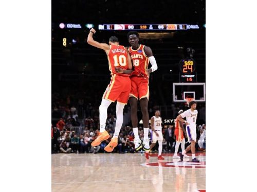 老鷹群起展翅！Gueye砍生涯新高21分，痛宰湖人終結對手5連勝