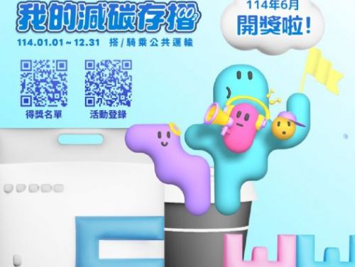 北北桃「我的減碳存摺」全民運動6月開獎囉！7月「月月兌」即將開跑，8月1日中午12時正式開放登錄！