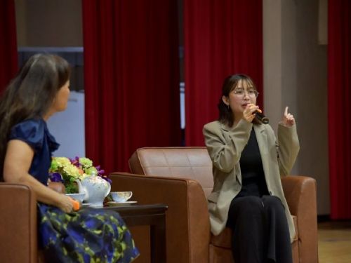 泰北國際雙語學校「未來領袖講堂」校友以生命故事啟發學弟妹，勇敢追夢迎向世界