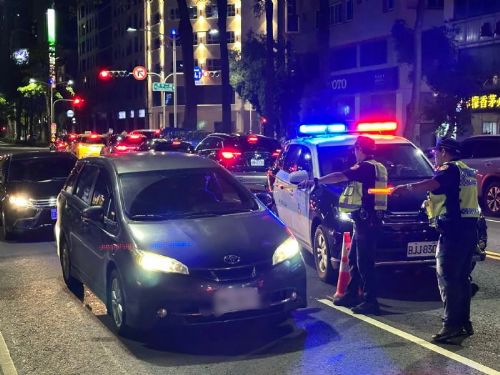 執行全國同步取締毒（酒）駕大執法，高警展現打擊毒駕決心