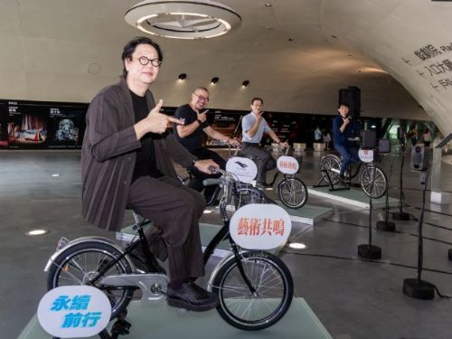 藝術共鳴．永續前行，衛武營攜手成大，打造「EchoCycle」互動裝置國慶日啟用